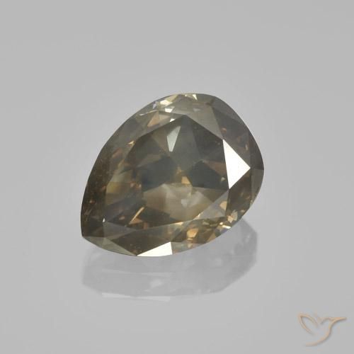 1.81ct Natürlicher Tiefer Cognac Diamant, Birnenform, VS