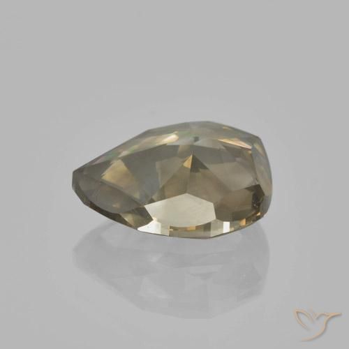 9,17 ctw natürlicher Tiefer Cognac Diamant, Birnenform, VS