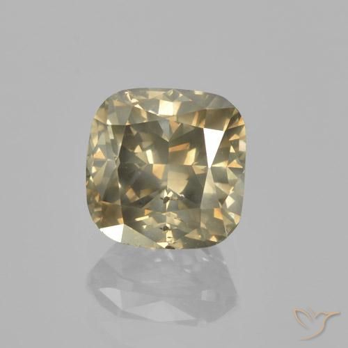 1.48ct Natürlicher Cognac Diamant, Kissen, VS-SI