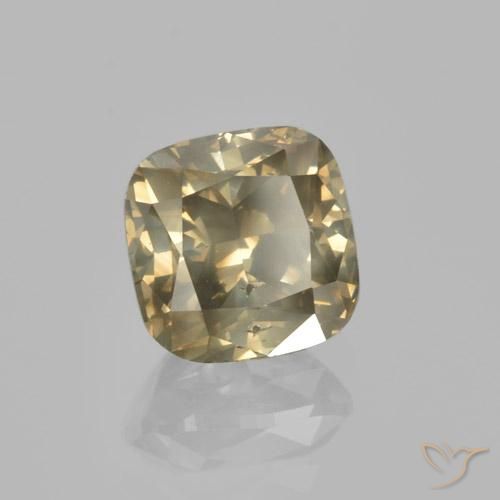 9,17 ctw natürlicher Cognac Diamant, Kissen, VS-SI