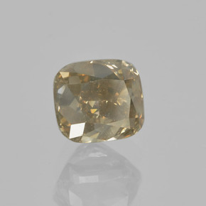 1,01 ctw natürlicher brauner Diamant, Kissenschliff, VS-SI