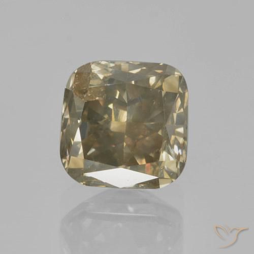 2.02ct Natürlicher Cognac Diamant, Kissen, VS