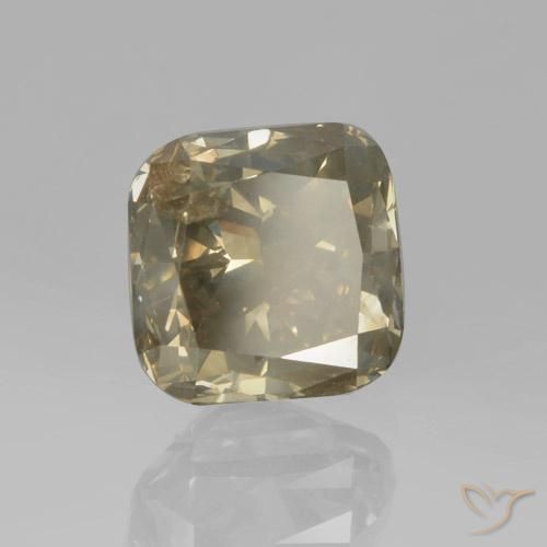 9,17 ctw natürlicher Cognac Diamant, Kissen, VS