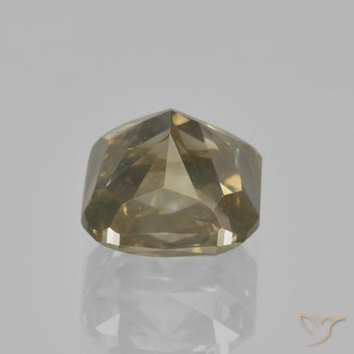 9,17 ctw natürlicher Cognac Diamant, Kissen, VS