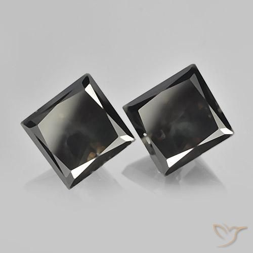 4.62 ct natürliche Cognac Diamant-Edelsteine, Quadrat, VS-SI