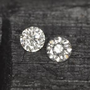 0,05 ct natürliche weißer Diamant-Edelsteine, Rundschliff, VS