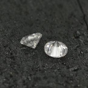  ct natürliche weißer Diamant-Edelsteine, Rundschliff, VS