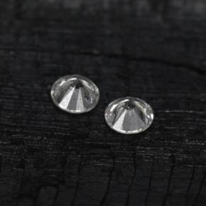  ct natürliche weißer Diamant-Edelsteine, Rundschliff, VS