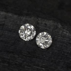 0,05 ct natürliche weißer Diamant-Edelsteine, Rundschliff, VS