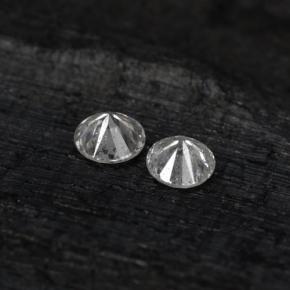 0,05 ct natürliche weißer Diamant-Edelsteine, Rundschliff, VS