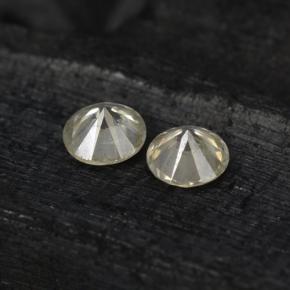 0,23 ct natürliche gelber Diamant-Edelsteine, Rundschliff, VS-SI