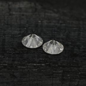  ct natürliche Weiß Diamant-Edelsteine, Rund Schliff, VS