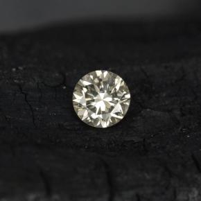 0,08 ctw natürlicher colorless Diamant, Rundschliff, VS-SI