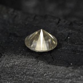 0,20 ctw natürlicher gelber Diamant, Rundschliff, VS-SI