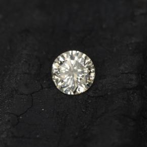 9,17 ctw natürlicher Weiß Diamant, Rund Schliff, VS-SI