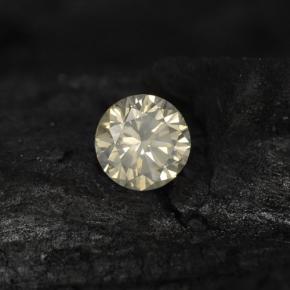 0,13 ctw natürlicher colorless Diamant, Rundschliff, VS-SI