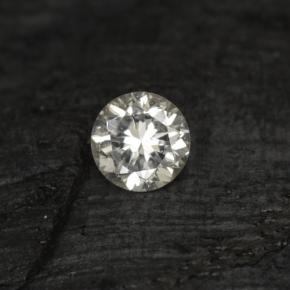 0,07 ctw natürlicher weißer Diamant, Rundschliff, VS-SI