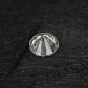 0,07 ctw natürlicher weißer Diamant, Rundschliff, VS-SI