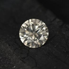 0,20 ctw natürlicher gelber Diamant, Rundschliff, VS-SI