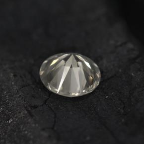 0,20 ctw natürlicher gelber Diamant, Rundschliff, VS-SI