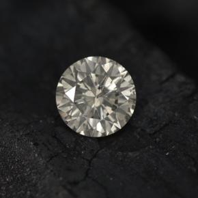 9,17 ctw natürlicher Farblos Diamant, Rund Schliff, VS-SI