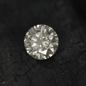 9,17 ctw natürlicher Farblos Diamant, Rund Schliff, VS-SI