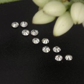  ct natürliche weißer Diamant-Edelsteine, Rundschliff, VS-SI