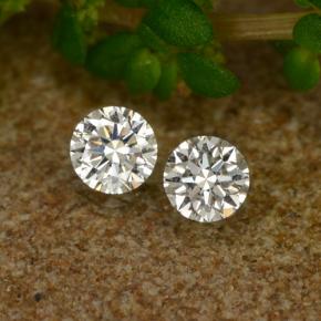 0,06 ct natürliche weißer Diamant-Edelsteine, Rundschliff, VS-SI