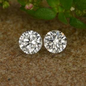 0,06 ct natürliche weißer Diamant-Edelsteine, Rundschliff, VS-SI