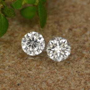 0,06 ct natürliche weißer Diamant-Edelsteine, Rundschliff, VS-SI