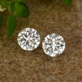 0,06 ct natürliche weißer Diamant-Edelsteine, Rundschliff, VS-SI