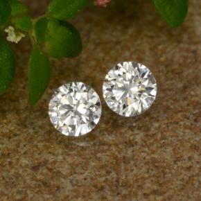 0,06 ct natürliche weißer Diamant-Edelsteine, Rundschliff, VS-SI