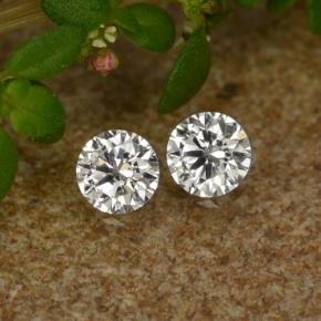 0,06 ct natürliche weißer Diamant-Edelsteine, Rundschliff, VS-SI
