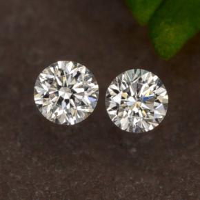 0,07 ct natürliche weißer Diamant-Edelsteine, Rundschliff, VS-SI