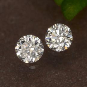 0,07 ct natürliche weißer Diamant-Edelsteine, Rundschliff, VS-SI