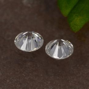0,07 ct natürliche weißer Diamant-Edelsteine, Rundschliff, VS-SI