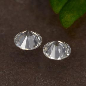 0,07 ct natürliche weißer Diamant-Edelsteine, Rundschliff, VS-SI