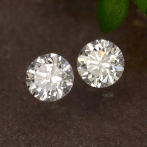 0,06 ct natürliche weißer Diamant-Edelsteine, Rundschliff, VS-SI
