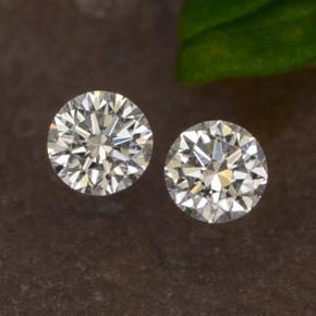 0,07 ct natürliche weißer Diamant-Edelsteine, Rundschliff, VS-SI