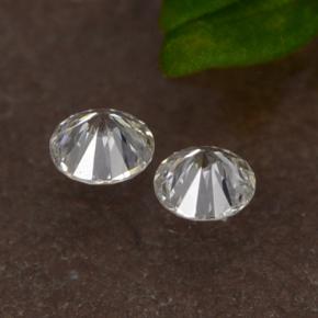 0,07 ct natürliche weißer Diamant-Edelsteine, Rundschliff, VS-SI