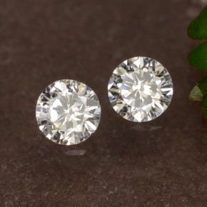 0,05 ct natürliche weißer Diamant-Edelsteine, Rundschliff, VS-SI