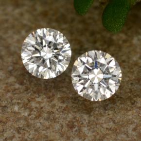 0,07 ct natürliche weißer Diamant-Edelsteine, Rundschliff, VS-SI