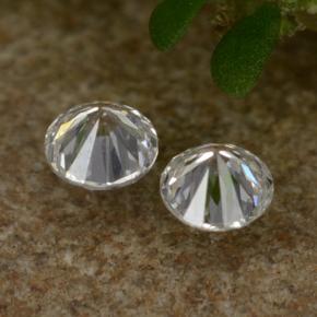 0,07 ct natürliche weißer Diamant-Edelsteine, Rundschliff, VS-SI