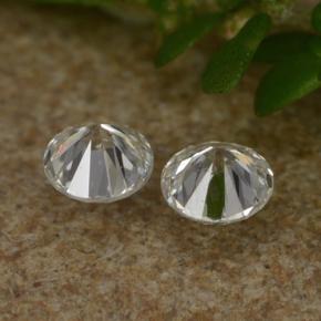 0,07 ct natürliche weißer Diamant-Edelsteine, Rundschliff, VS-SI