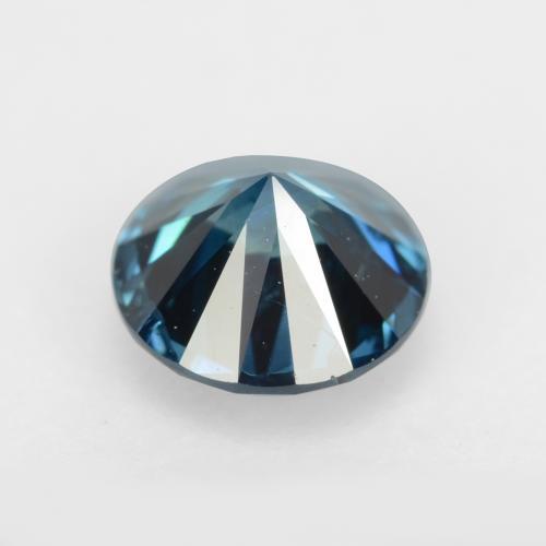 9,17 ctw natürlicher London Blau Diamant, Rund Schliff, VS-SI