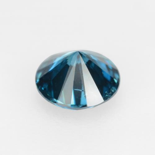 0,28 ctw natürlicher blauer Diamant, Rundschliff, VS-SI