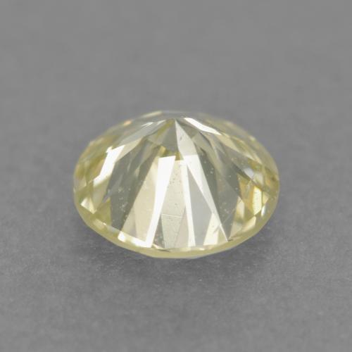 0,23 ctw natürlicher gelber Diamant, Rundschliff, VS