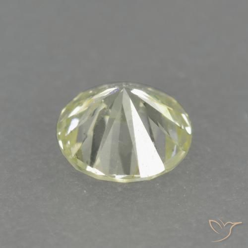 0,15 ctw natürlicher gelber Diamant, Rundschliff, VS