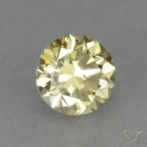 9,17 ctw natürlicher gold-gelb Diamant, Runden, VS-SI