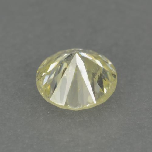0,15 ctw natürlicher gelber Diamant, Rundschliff, VS-SI